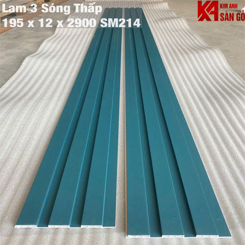Tấm Ốp Tường Lam 3 Sóng Thấp GR-SM214